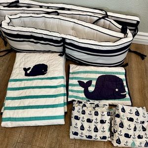 Pottery Barn Crib Bedding